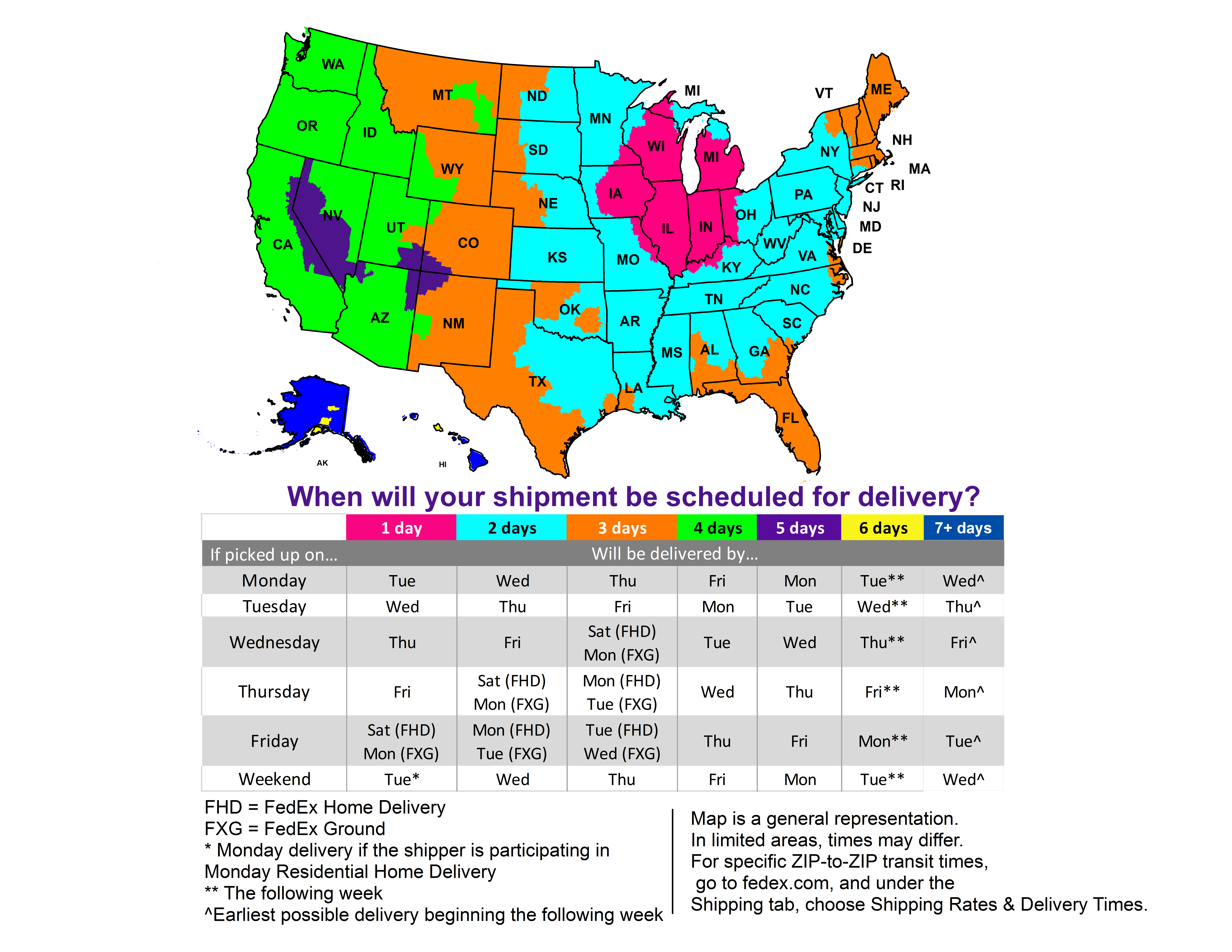 Fedex Ground Transit Time Map My XXX Hot Girl