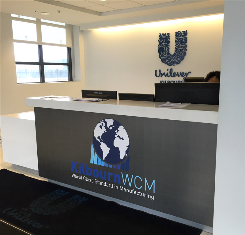 Reception Desk Graphics