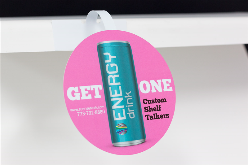 Shelf Wobbler Shelf Dangler Shelf Talker Shelf Display Aisle