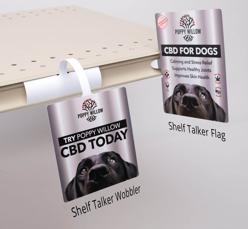 Shelf Wobbler Shelf Dangler Shelf Talker Shelf Display Aisle