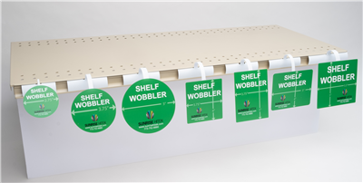Shelf Wobbler Shelf Dangler Shelf Talker Shelf Display Aisle