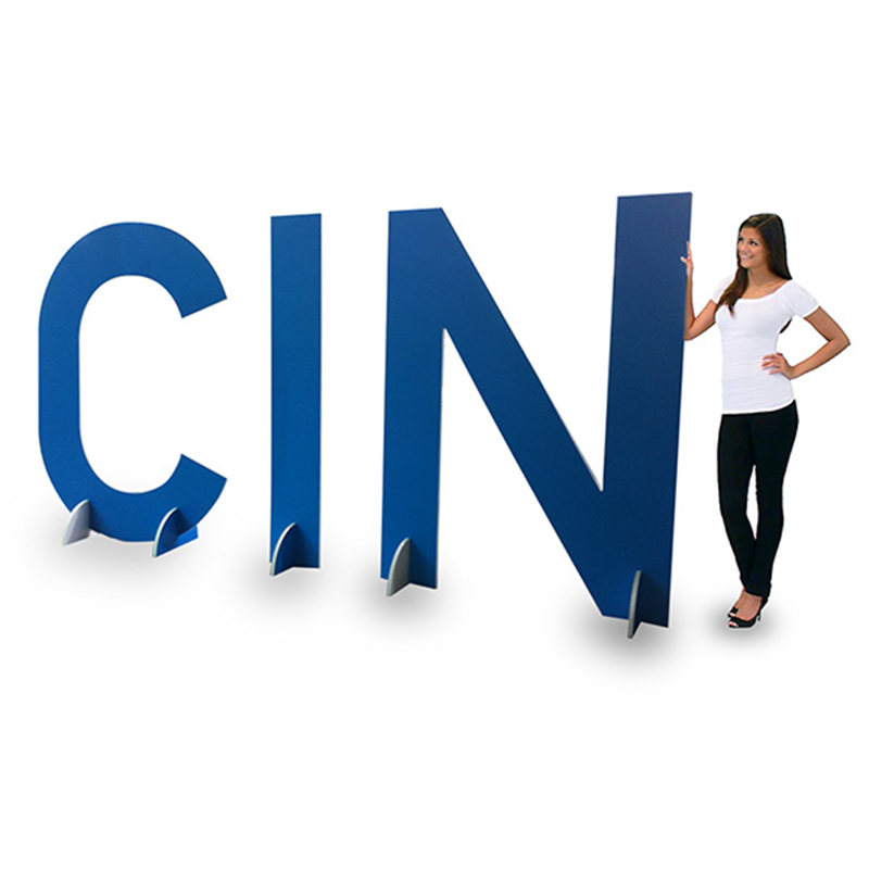 Floor Standee Display Self Standing Graphics Portable Standee