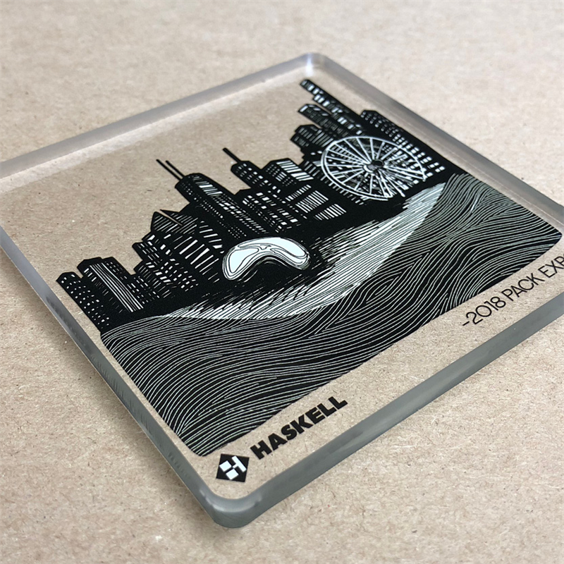 Acrylic coasters discount