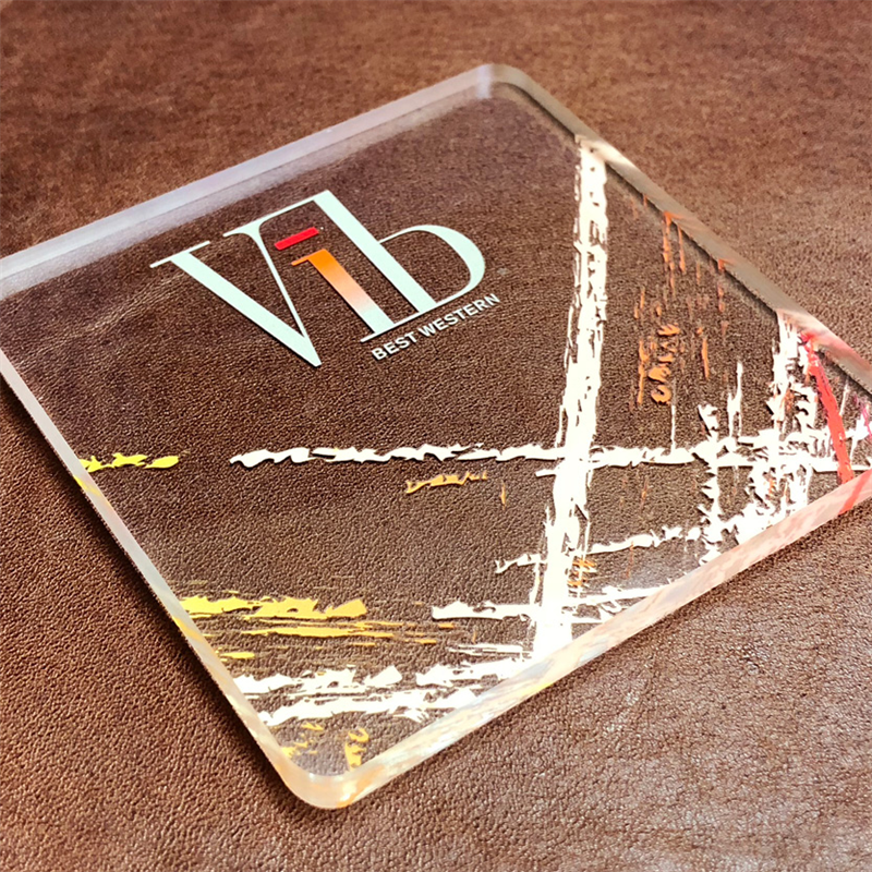 Acrylic coasters discount