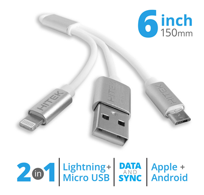 USB 2-in-1 Charging Cable