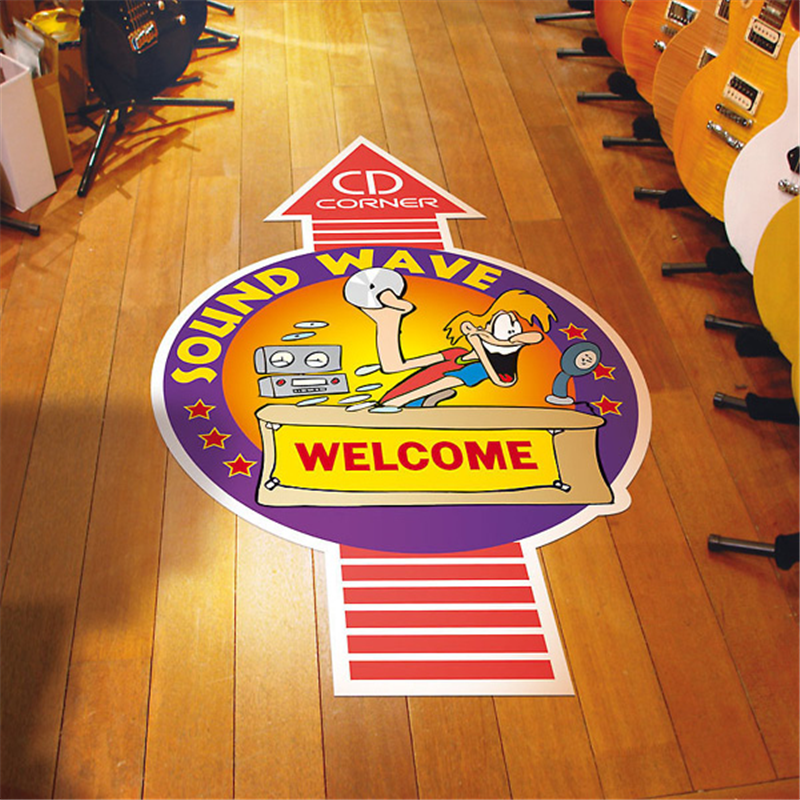 Floor decals on sale