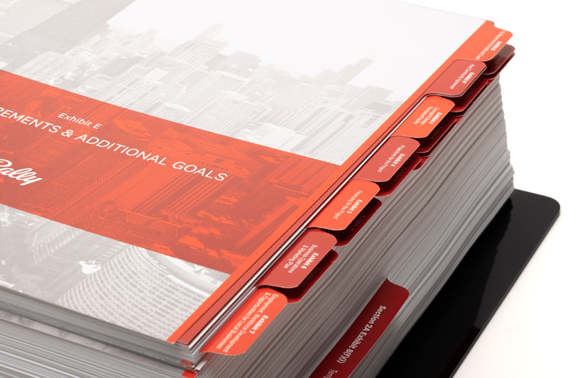 Custom Printed Pitch Books and Flip Books