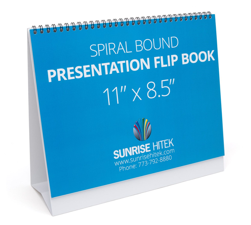 presentation flip book