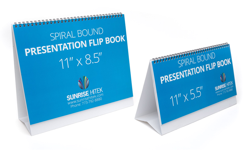 Custom Printed Pitch Books and Flip Books