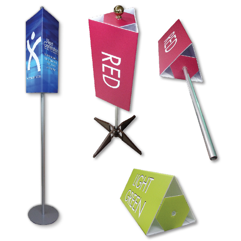 Free Standing Pole Sign, Event Signage, Directional Signs, Trade Show