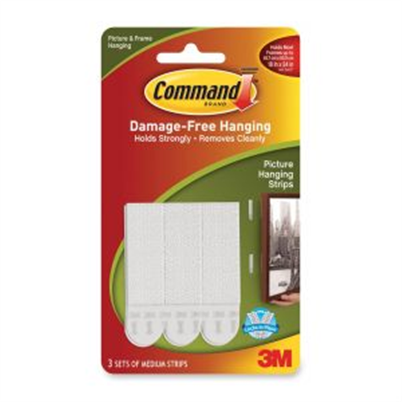 3m Command Strips Double Sided Tape Artwork Mounting Tape