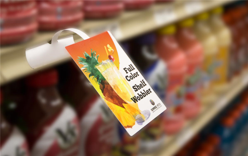 Shelf Talker | Shelf Wobbler | Shelf Dangler | Shelf Display | Aisle
