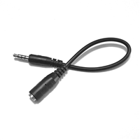 Headphone Adapters - 3.5mm Black