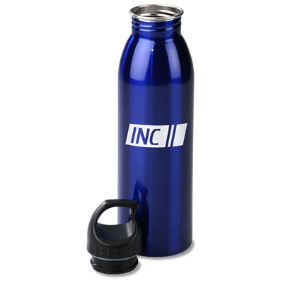 stainless steel water bottles 4imprint personalized zoom solus h2go oz bottle sport
