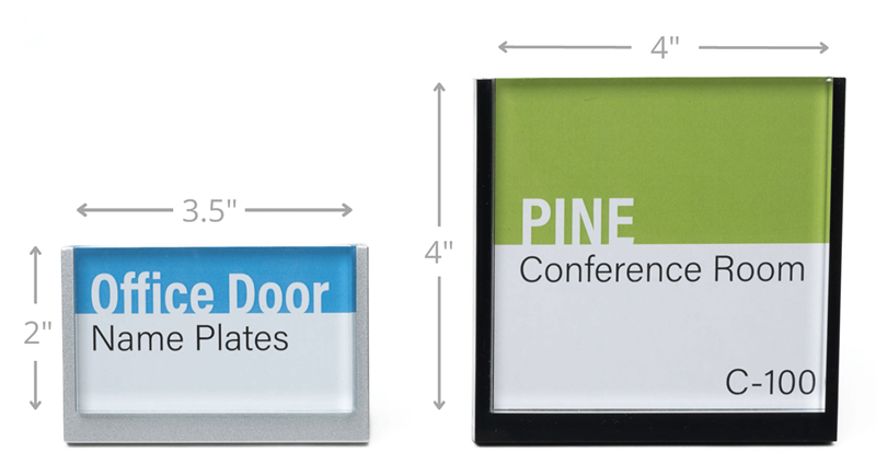 Office Door Name Plates  Conference rooms, cubicles and offices