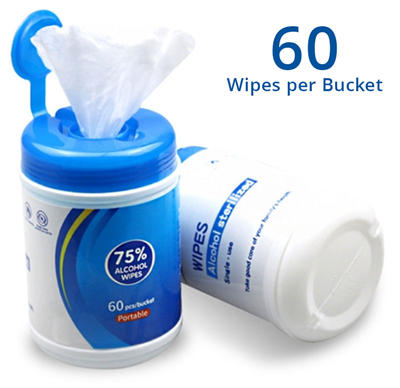 PPE Alcohol Wipes in Canister (FDA Certified)