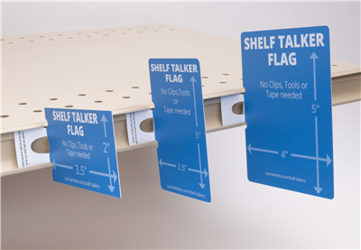 Shelf Talker Flag