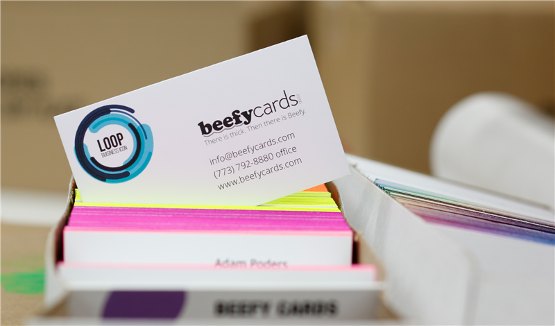 Ultra Thick Business Cards Beefy Cards