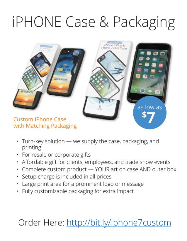 Bulk Custom iPhone Case with Packaging